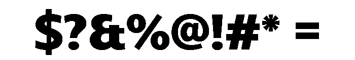 LT Streak Extra Bold Font OTHER CHARS