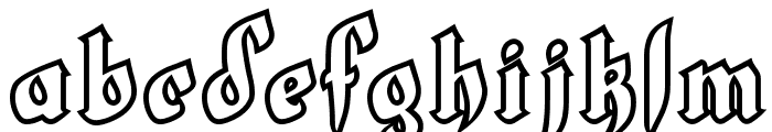 LT White Fang Font LOWERCASE