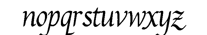LTDiploma-Regular Font LOWERCASE