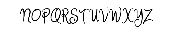 LTSunrise-Regular Font UPPERCASE