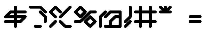 ltr-06:artcore Font OTHER CHARS