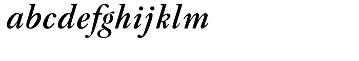 LTC Caslon Bold Long Italic Font LOWERCASE