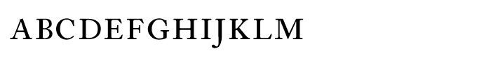 LTC Caslon Small Caps Font LOWERCASE