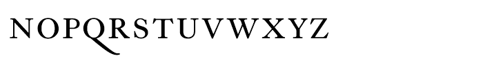 LTC Caslon Small Caps Font LOWERCASE