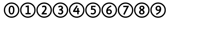 LTC Circled Caps Regular Font OTHER CHARS