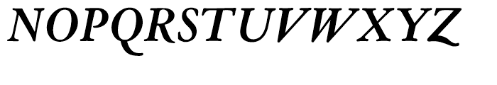 LTC Cloister Bold Italic Font UPPERCASE