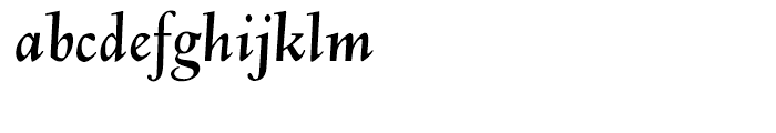 LTC Deepdene Bold Italic Font LOWERCASE