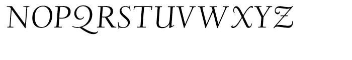 LTC Deepdene Italic OSF Font UPPERCASE