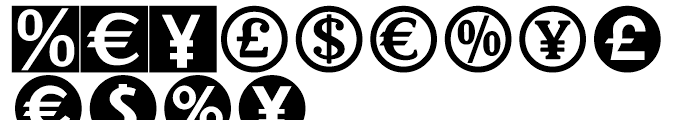 LTC Figures Regular Font LOWERCASE