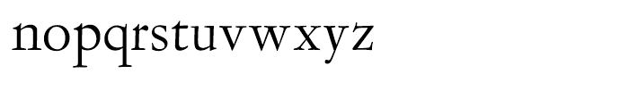 LTC Garamont Text Roman Font LOWERCASE