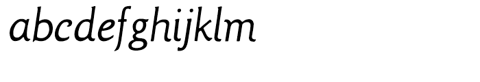 LTC Goudy Sans Light Italic Font LOWERCASE