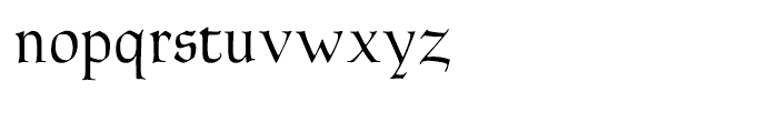 LTC Goudy Thirty Regular Font LOWERCASE