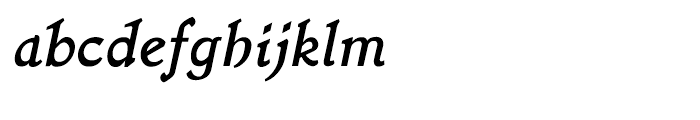 LTC Jenson Italic Font LOWERCASE