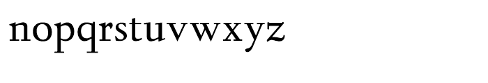 LTC Kaatskill Regular Font LOWERCASE