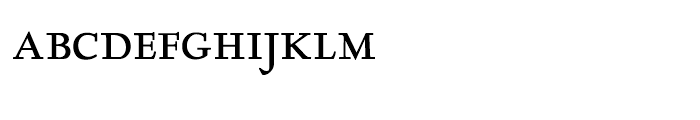 LTC Kaatskill Small Caps Font LOWERCASE