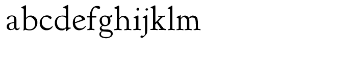 LTC Kennerley Regular Font LOWERCASE