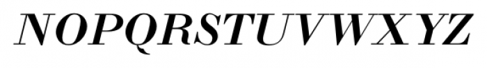 LTC Bodoni 175 Italic Small Caps Font LOWERCASE