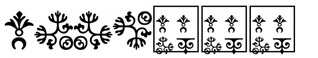 LTC Bixler Ornaments Two Font OTHER CHARS
