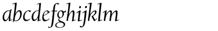 LTC Californian Text Italic Font LOWERCASE