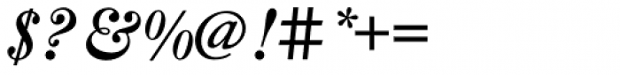LTC Caslon Long Bold Italic Font OTHER CHARS
