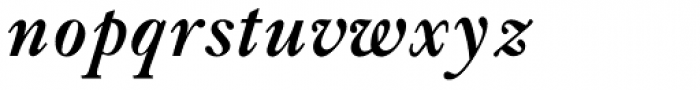 LTC Caslon Long Bold Italic Font LOWERCASE
