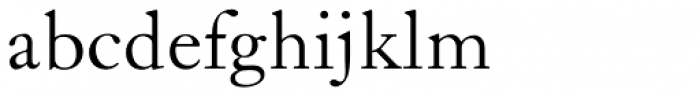 LTC Caslon Regular Font LOWERCASE