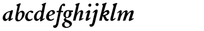 LTC Cloister Bold Italic Font LOWERCASE
