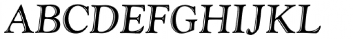 LTC Goudy Handtooled Italic Font UPPERCASE