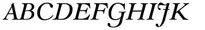 LTC Goudy Modern Pro Italic Font UPPERCASE
