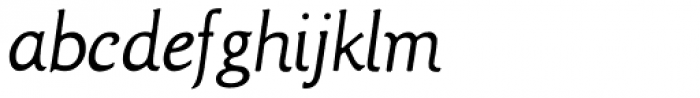 LTC Goudy Sans Light Italic Font LOWERCASE
