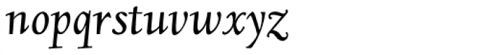 LTC Kaatskill Italic Font LOWERCASE