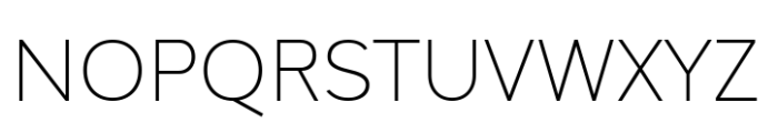 LTS Raela Pro Thin Font UPPERCASE