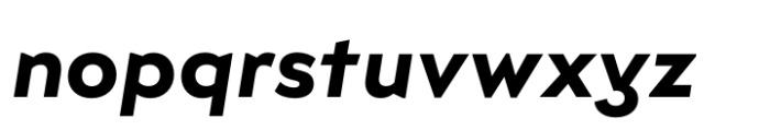 Lto.Unicore Lab Extra Bold Italic Font LOWERCASE
