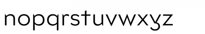 Lto.Unicore Lab Light Font LOWERCASE