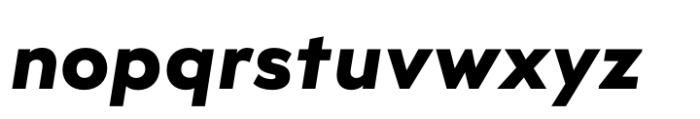 Lto.Unicore Tekst Black Italic Font LOWERCASE