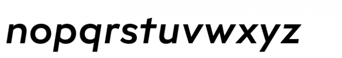 Lto.Unicore Tekst Semi Bold Italic Font LOWERCASE