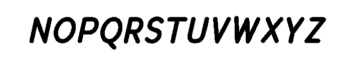 Lubaline Medium Font LOWERCASE