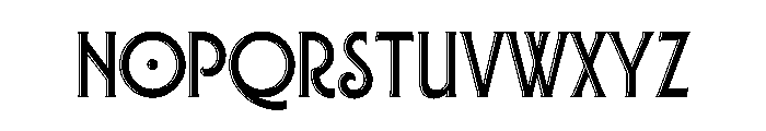 Lubaline Regular Shine Font LOWERCASE