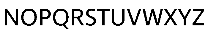 Lucida Console Regular Font UPPERCASE