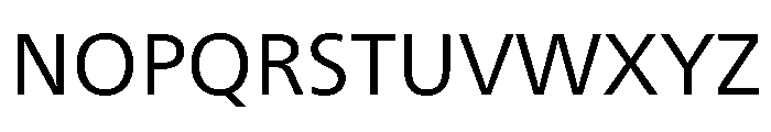 Lucida Sans Unicode Light Font UPPERCASE
