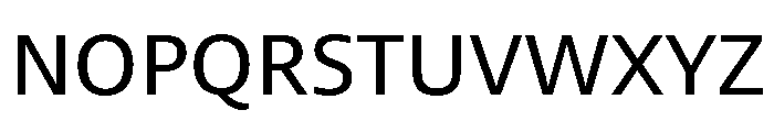Lucida Sans Unicode Medium Font UPPERCASE