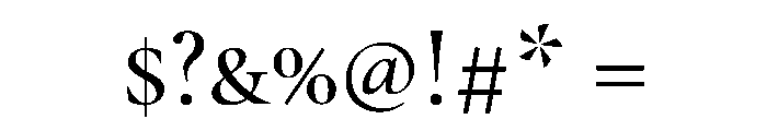 Lucy Rose Medium Font OTHER CHARS