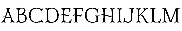 Lucy Rose Thin Font UPPERCASE