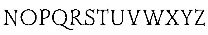 Lucy Rose Thin Font UPPERCASE