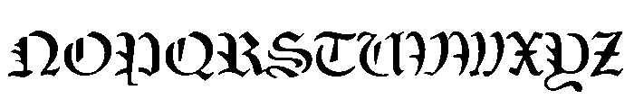 Luke Variable Extra Bold Font UPPERCASE
