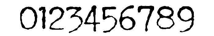 Lumios Typewriter Regular Font OTHER CHARS