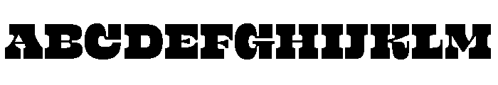 Lunatique Variable Extra Bold Font UPPERCASE