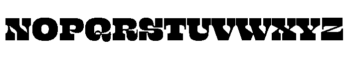 Lunatique Variable Extra Bold Font UPPERCASE