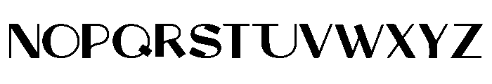 LUCIANA Regular Font UPPERCASE