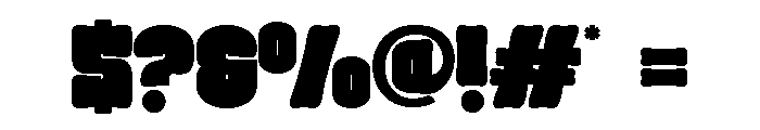 LUDES Regular Font OTHER CHARS